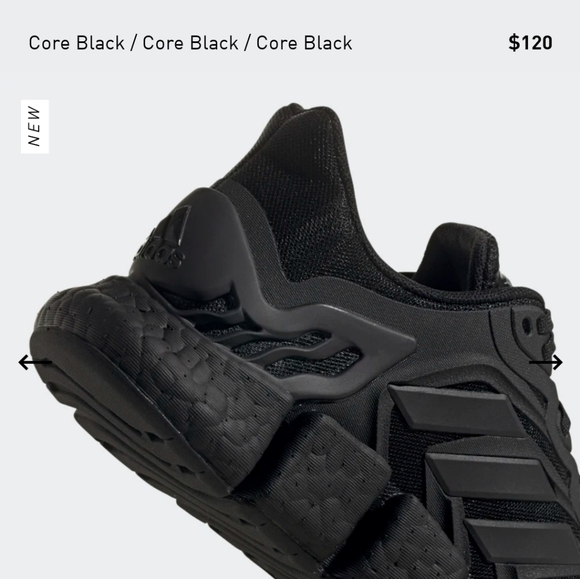 CLIMACOOL VENTO black running training SHOES
6.5 main image 8